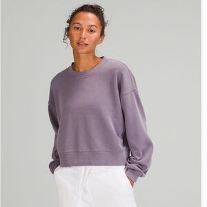 lululemon athletica Dusky Lavender Sweatshirt